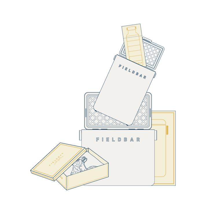 Ultimate Fieldbar Bundle / Safari White
