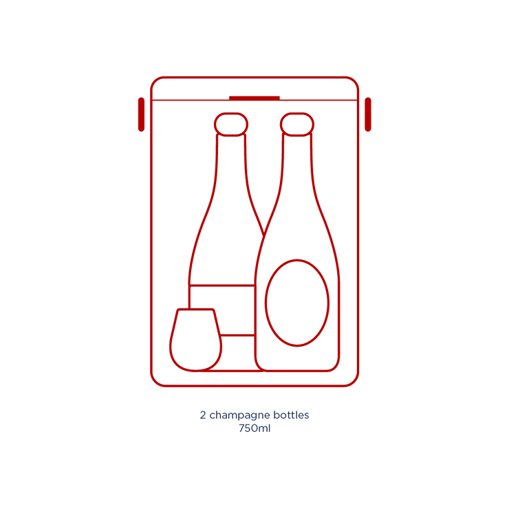Drinks Box / Lobster Red