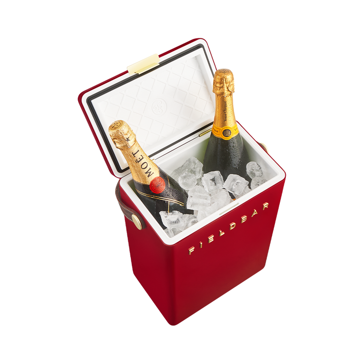 Cooler Box Set & Bottle / Lobster Red