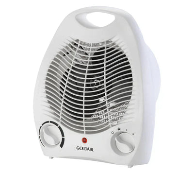 Goldair Upright Fan Heater - White