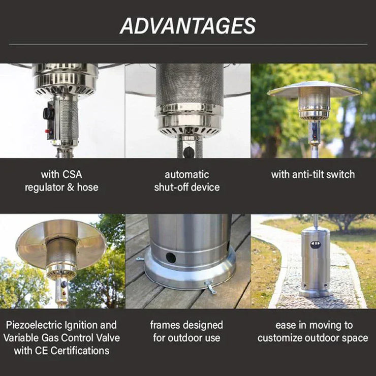 Parasol Terrace Gas Heater