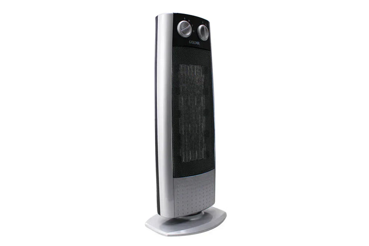 Goldair 2000W Upright Oscillating Ceramic Panel PTC Fan Heater