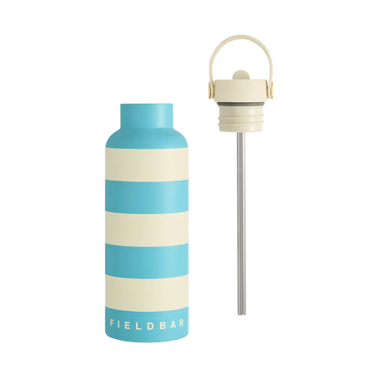 Sip Lid & Metal Straw