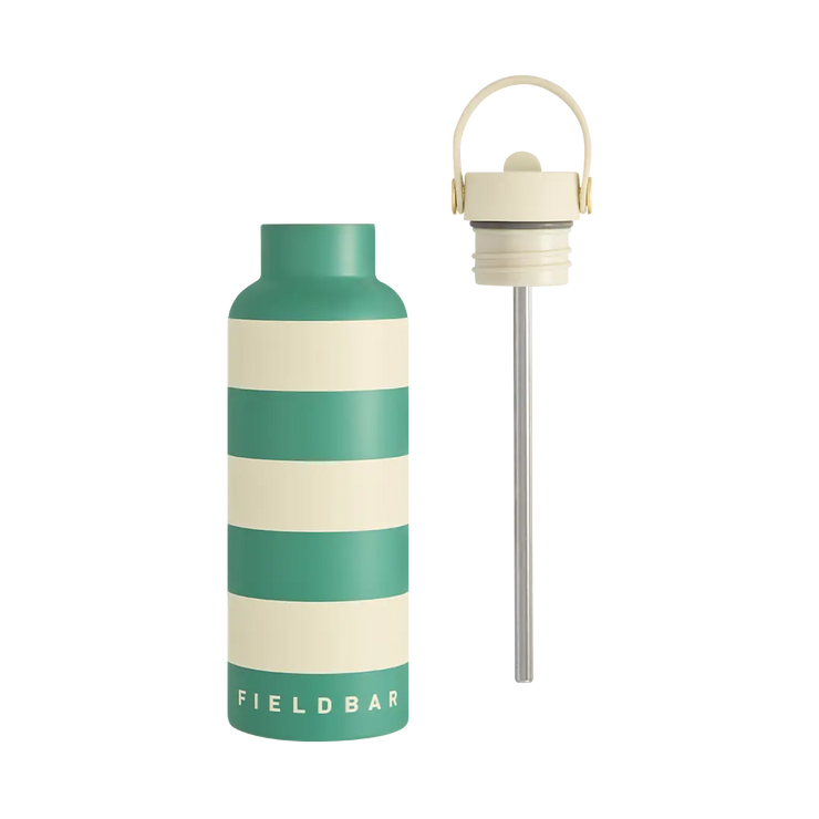 Sip Lid & Metal Straw