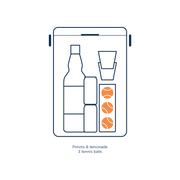 Drinks Box / Safari White