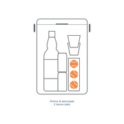 Drinks Box / Oyster Grey
