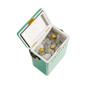 Cooler Box Set & Bottle / Parisian Green