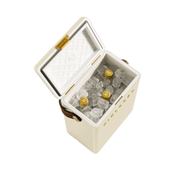 Drinks Box & Towel Bundle / Safari White